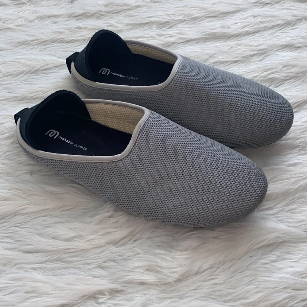 mahabis | Gray Summer Slipper